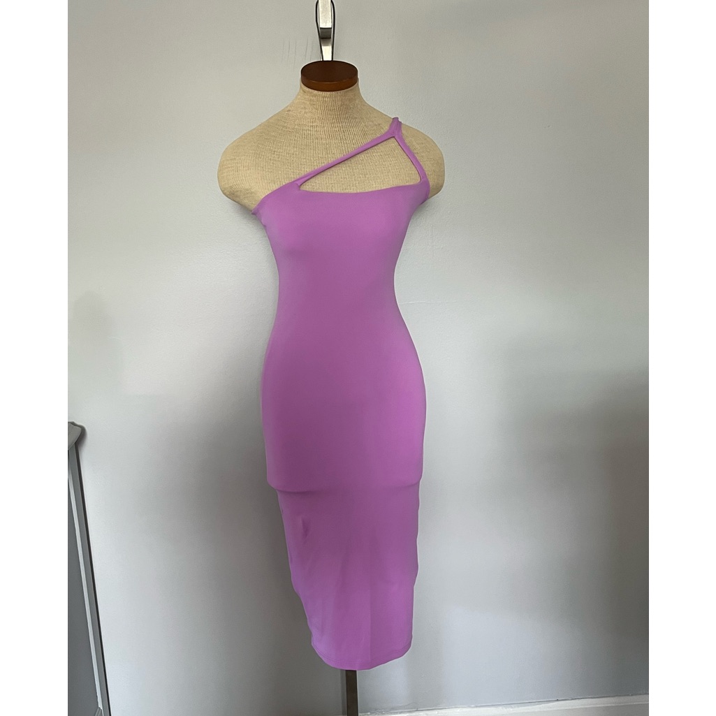 Bumpsuit The Chloe Maternity Midi Dress In Lilac Women’s Size Extra Small